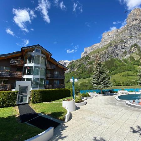 Hotel Viktoria-Leukerbad-Therme エクステリア 写真