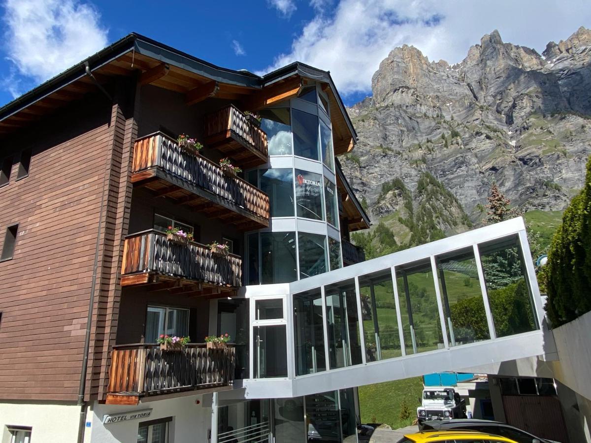 Hotel Viktoria-Leukerbad-Therme エクステリア 写真