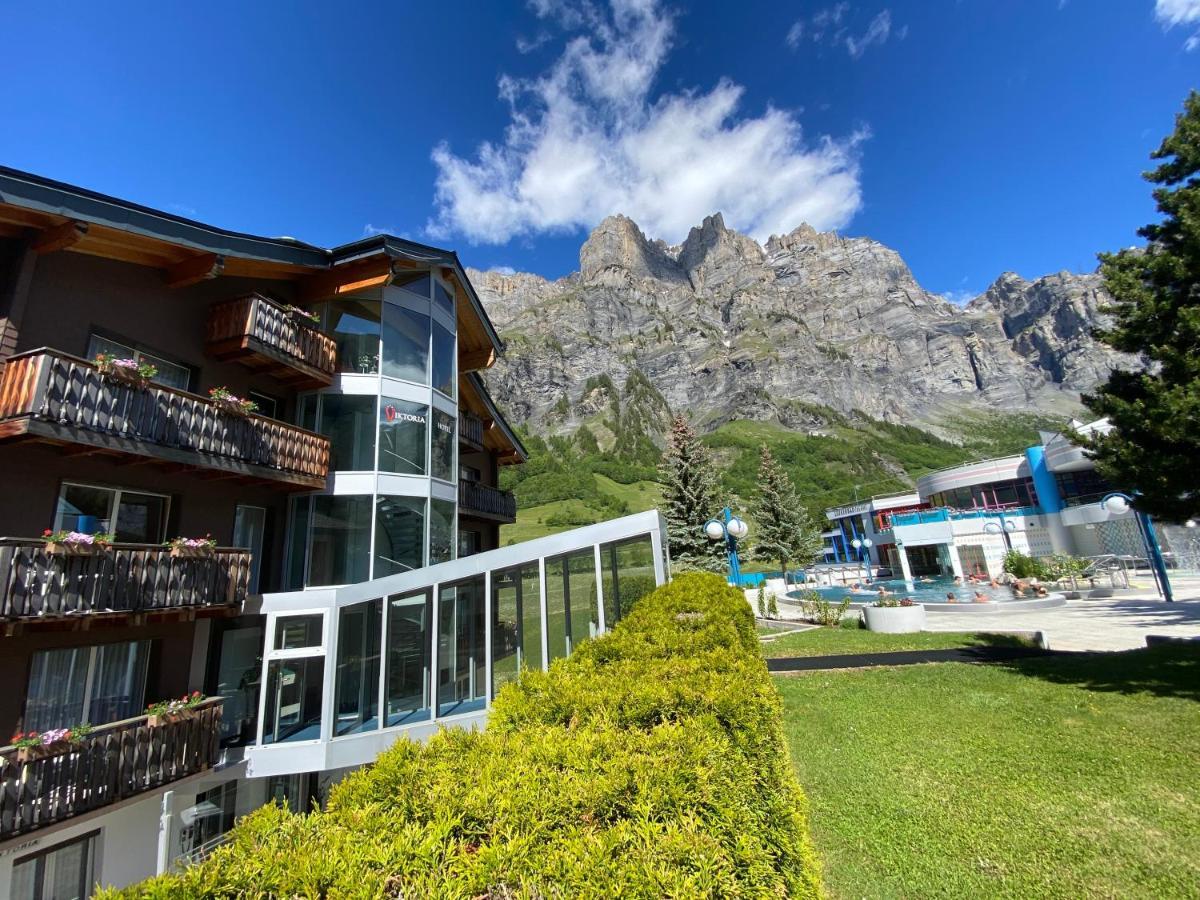 Hotel Viktoria-Leukerbad-Therme エクステリア 写真