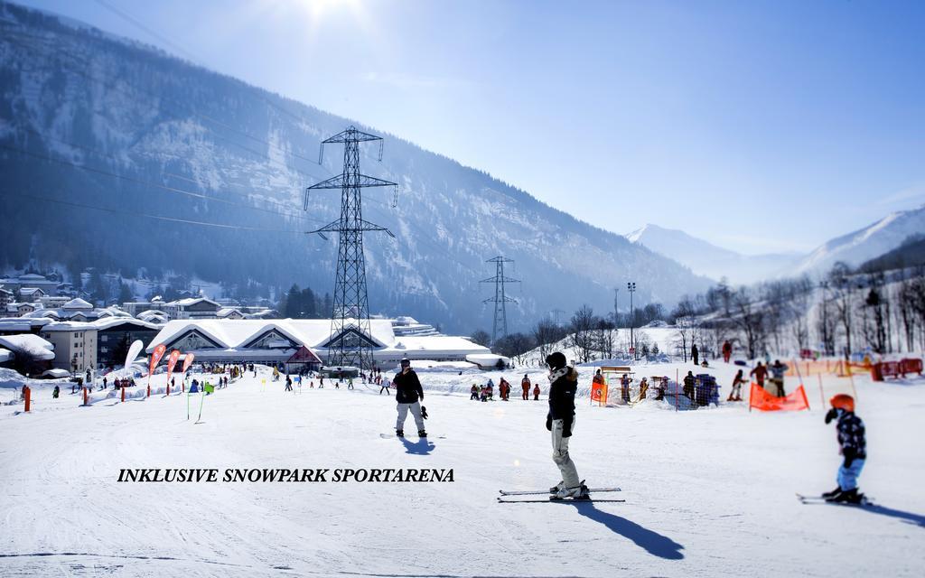 Hotel Viktoria-Leukerbad-Therme エクステリア 写真